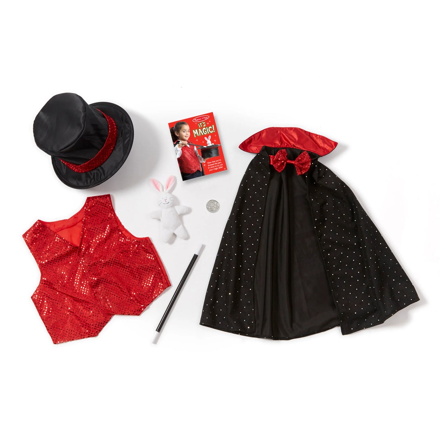 Magician Costume Play Set