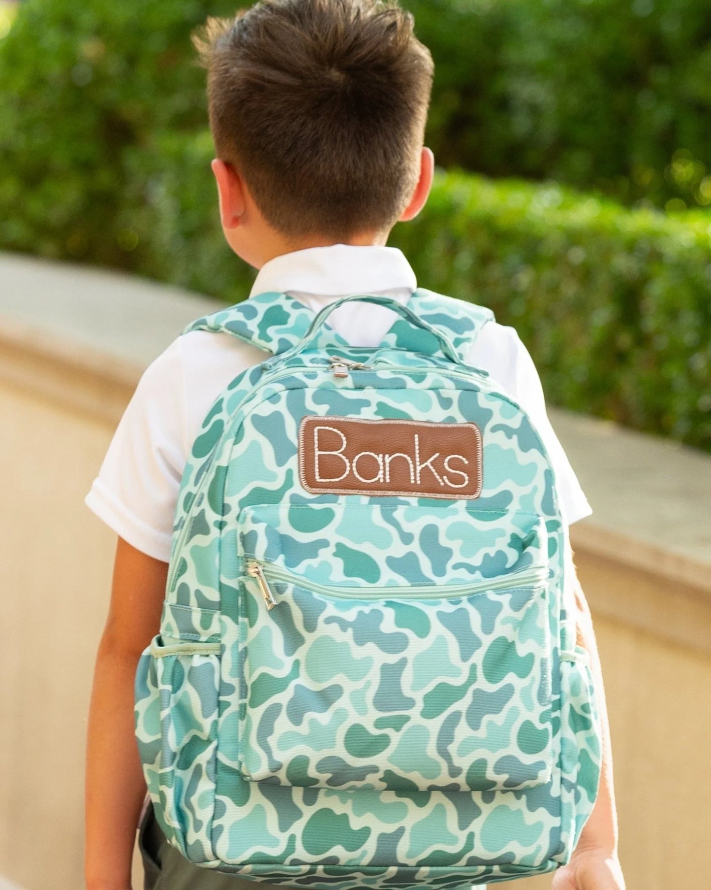 Sugar Bee Green Camo Backpack