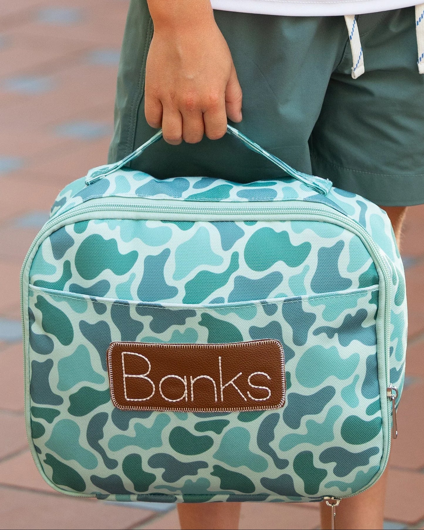Sugar Bee Green Camo Lunchbox