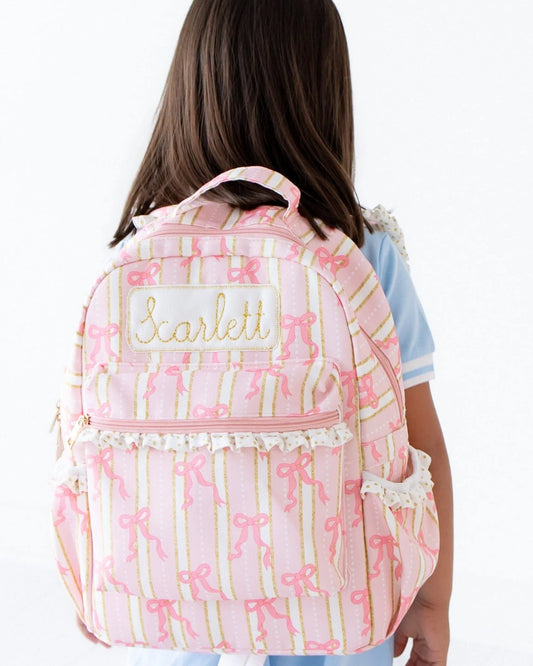Sugar Bee Pink Bow Backpack