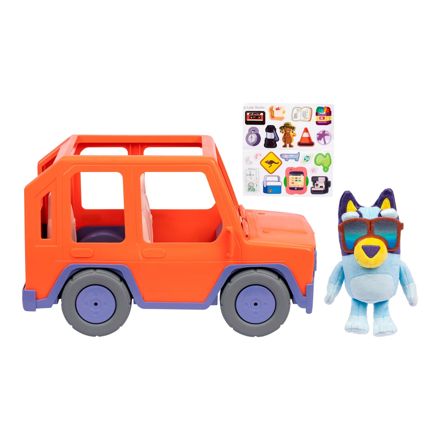 Bluey 4WD Car Playset