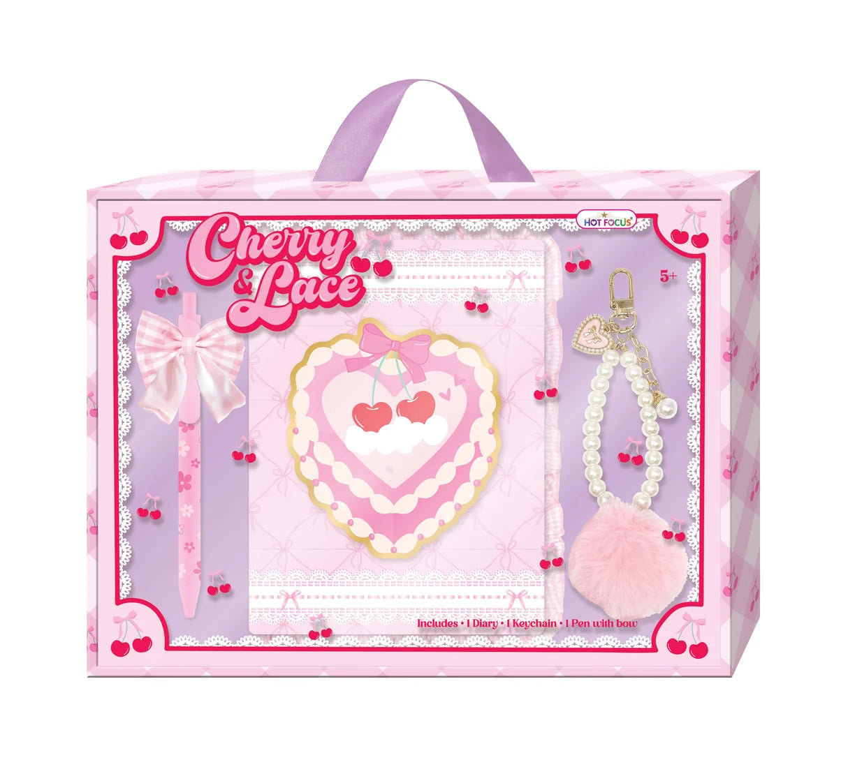 Cherry and Lace Journal Set