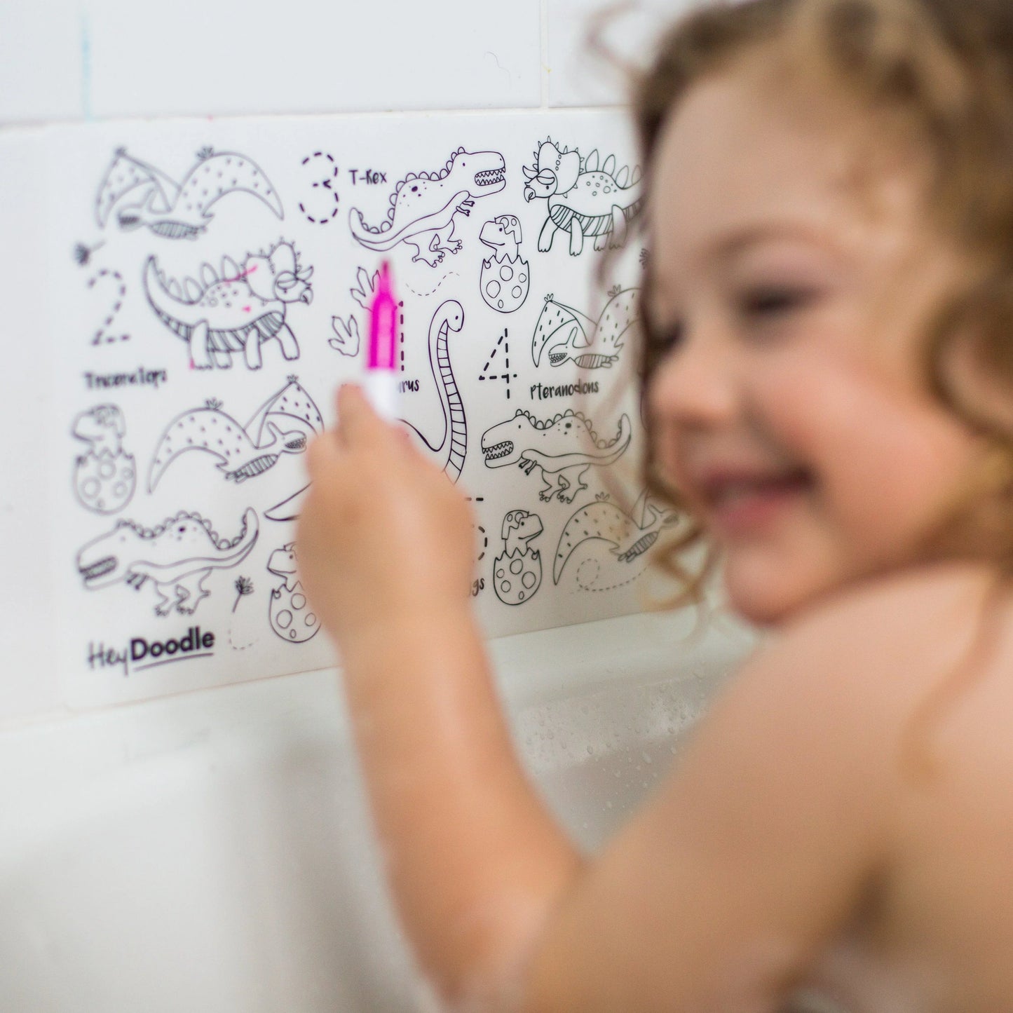 DinoRoar Mini Coloring & Doodle Mat