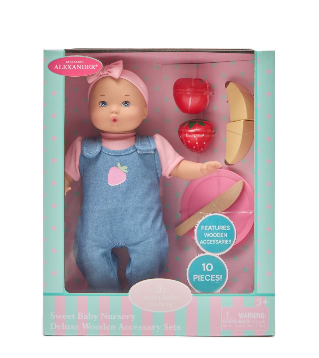 Sweet Baby Nursery Deluxe Picnic Wooden Accessory Set