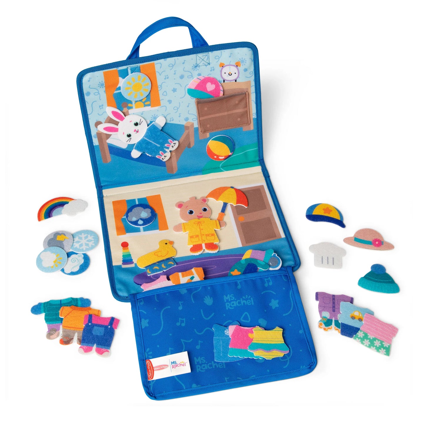 Ms. Rachel What to Wear Activity Board