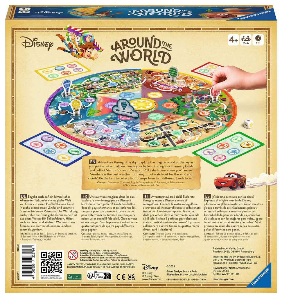 Disney Around the World Board Game