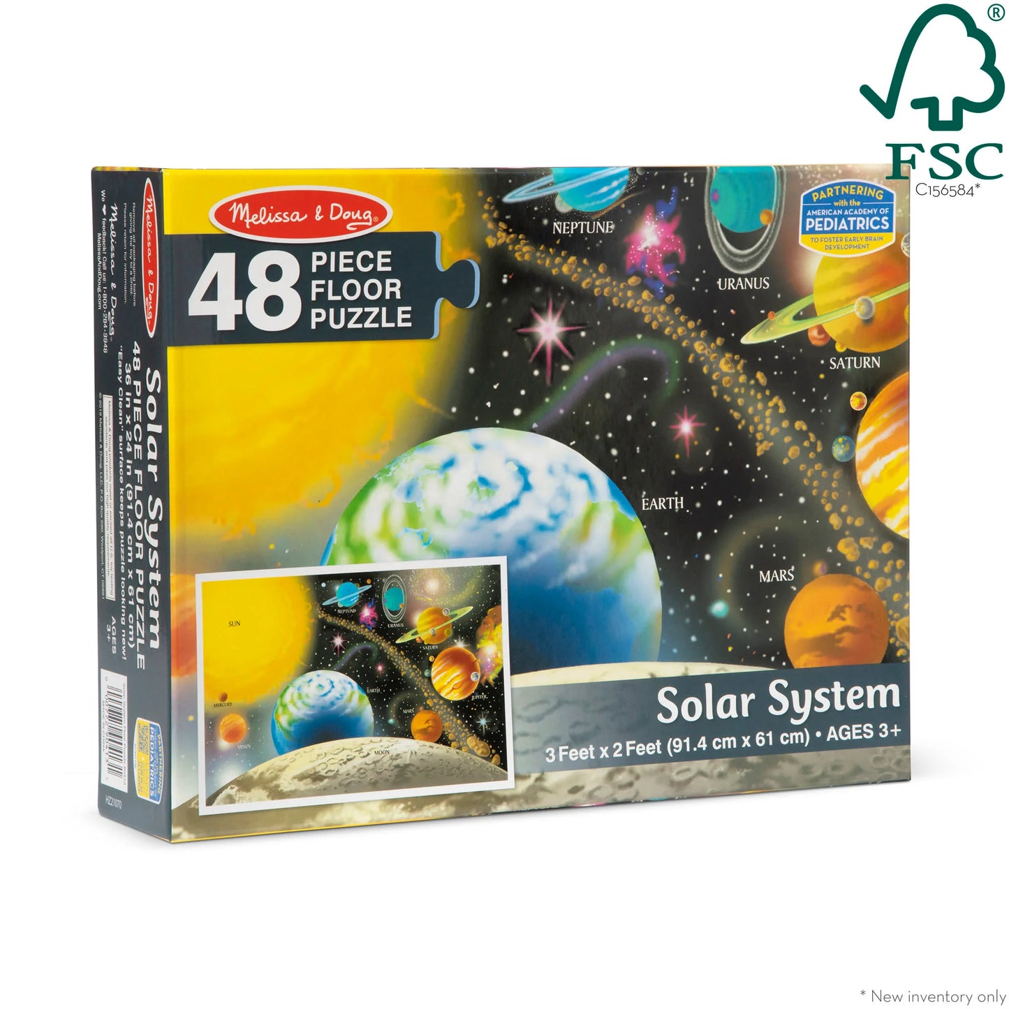 Solar System Floor Puzzle
