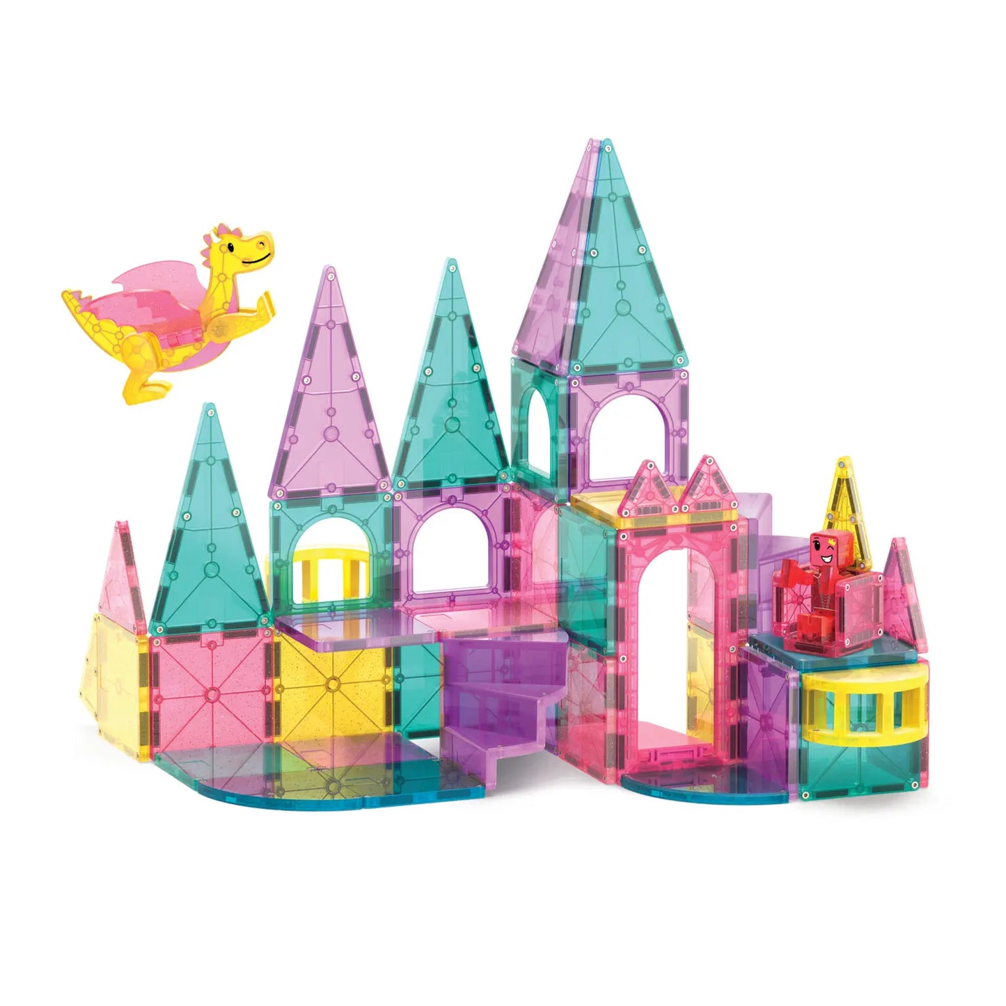 Magna-Tiles 48pc Castle Set