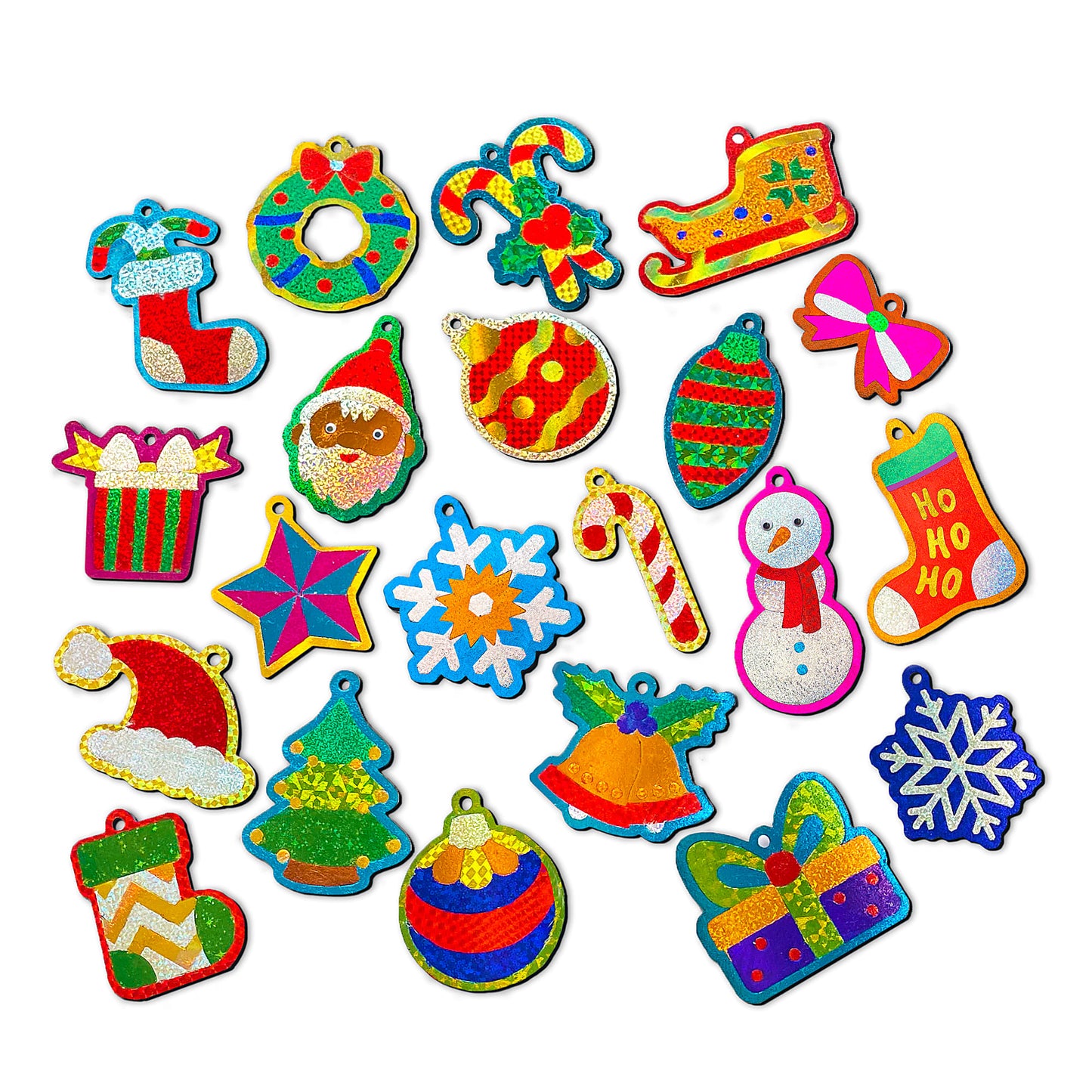 Christmas Ornament Foil Fun