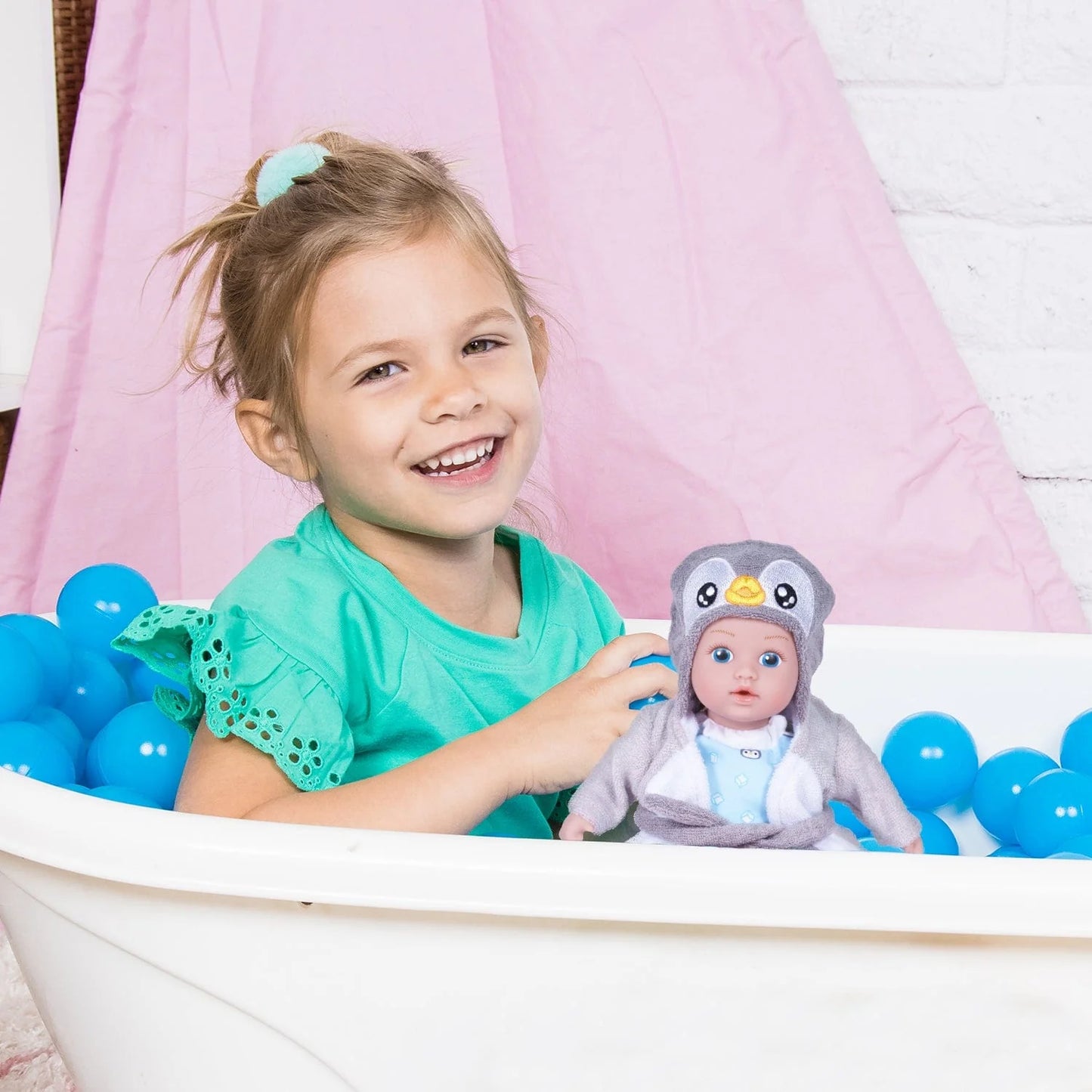 Penguin Bathtime Baby Tot