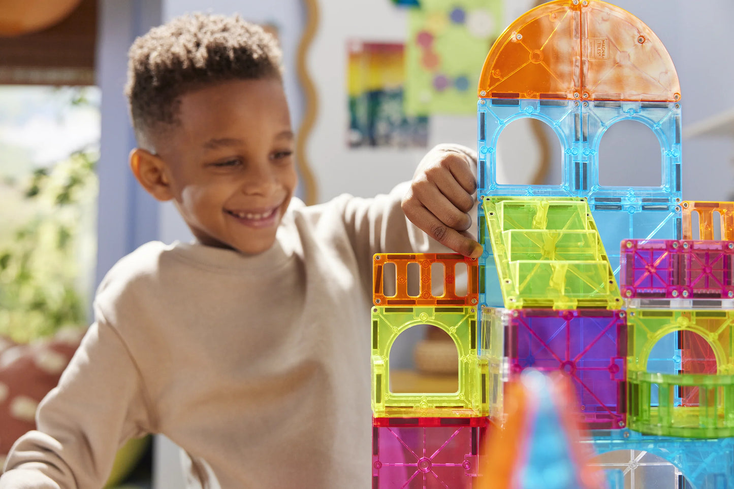 Magna-Tiles City Center 110 Piece Set