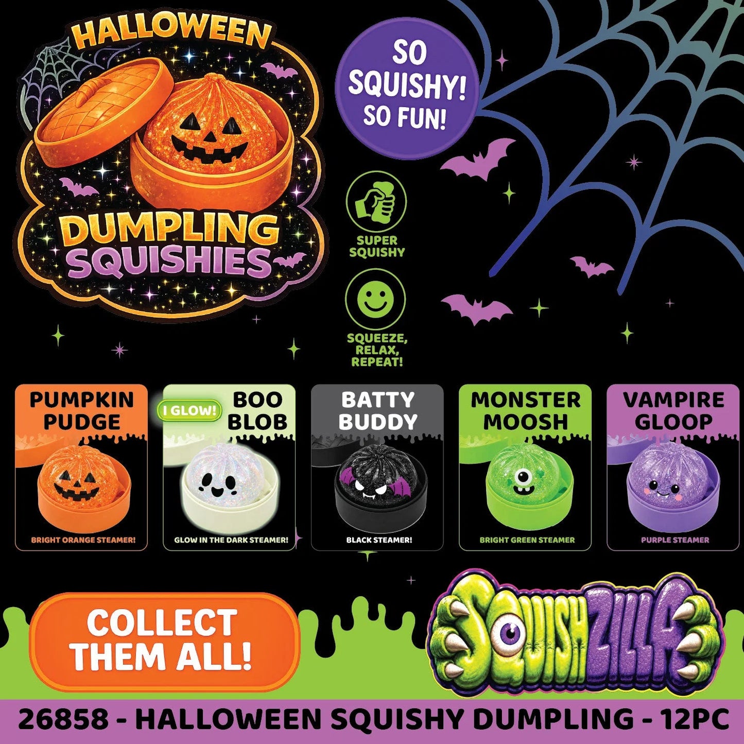 Spooky Halloween Dumplings