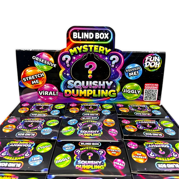 Blind Box Mystery Steamer Squishy Dumpling