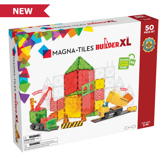 Magna-Tiles 50pc XL Builder Set