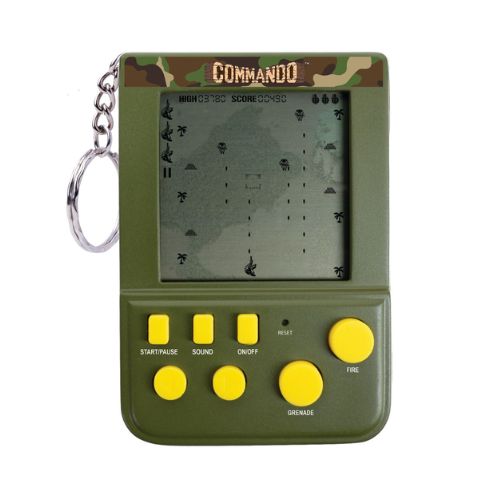 Commando Keyring Arcade Game
