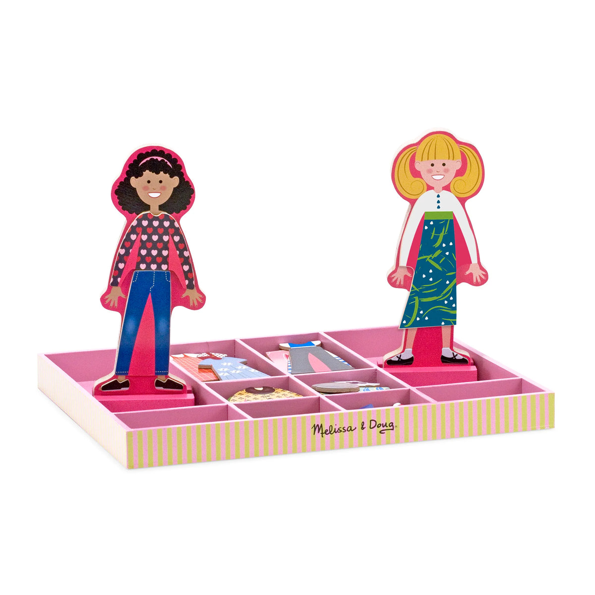 Abby and Emma Magnetic Pretend Play