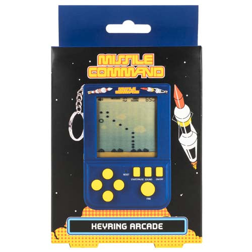 Missile Command Keyring Arcade Game