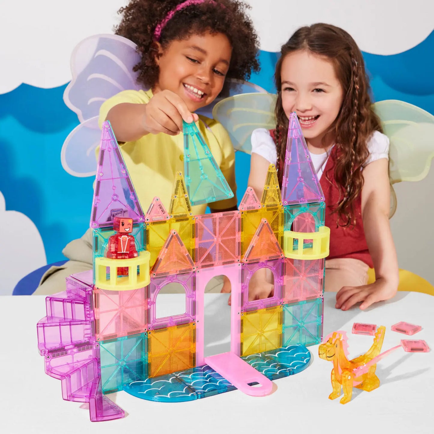 Magna-Tiles 48pc Castle Set