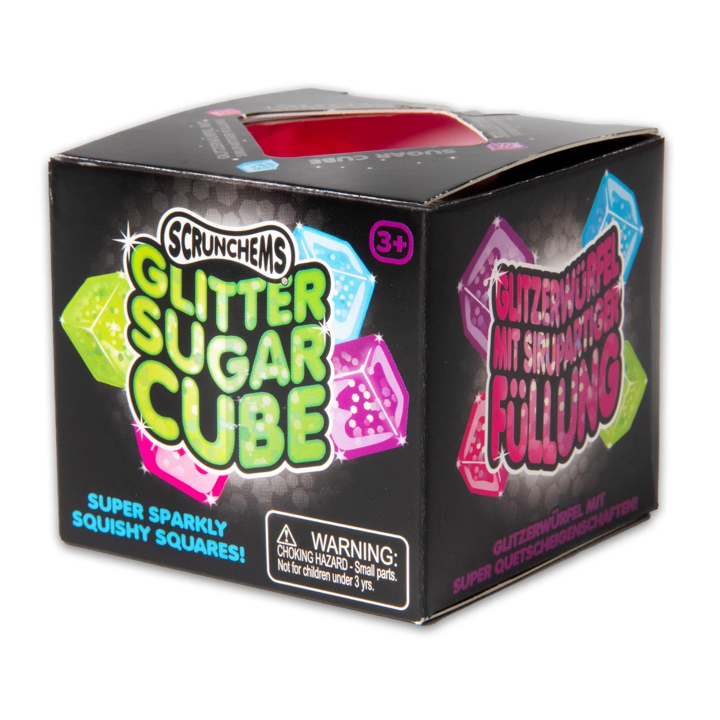 Scrunchems Glitter Cube Squishy