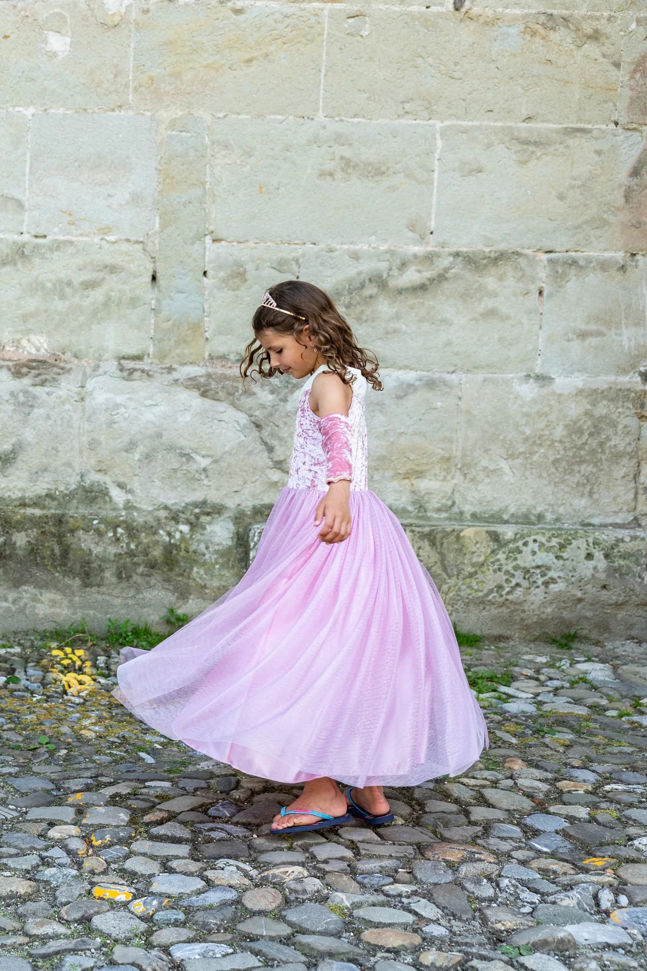 Velvety Soft Sweetheart Princess Gown