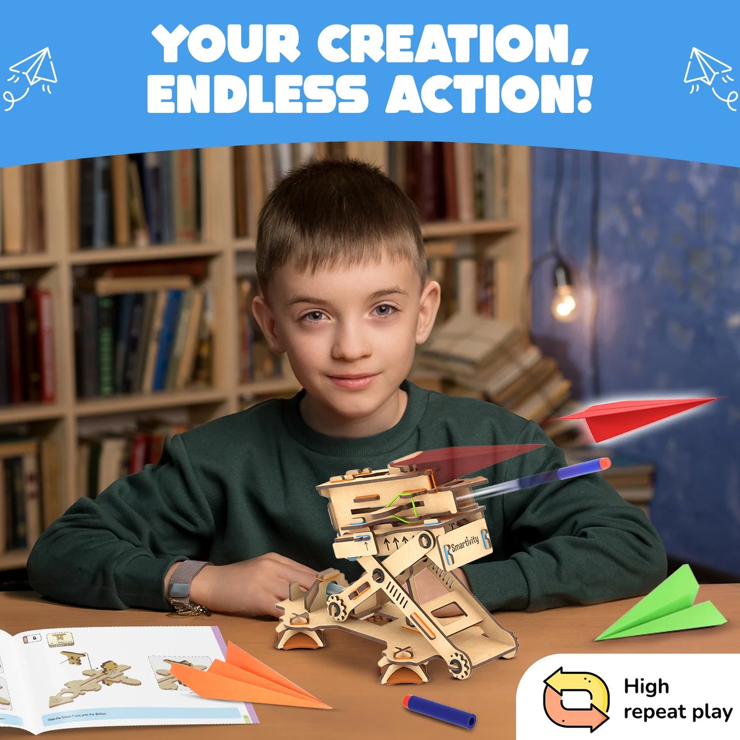 Smartivity: Hydraulic Plane Launcher
