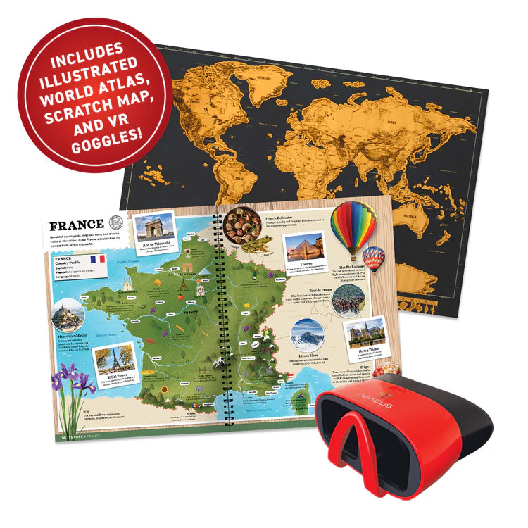 VR Discovery Box World Atlas