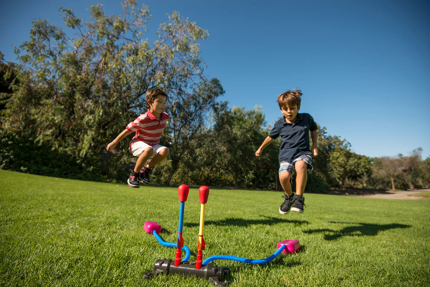 Dueling Stomp Rocket