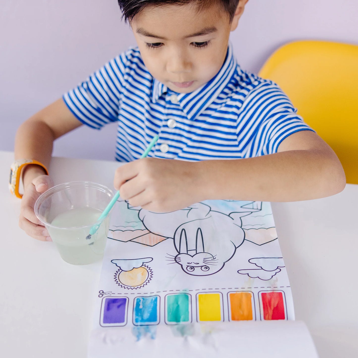 Paint With Water Activity Book Ocean