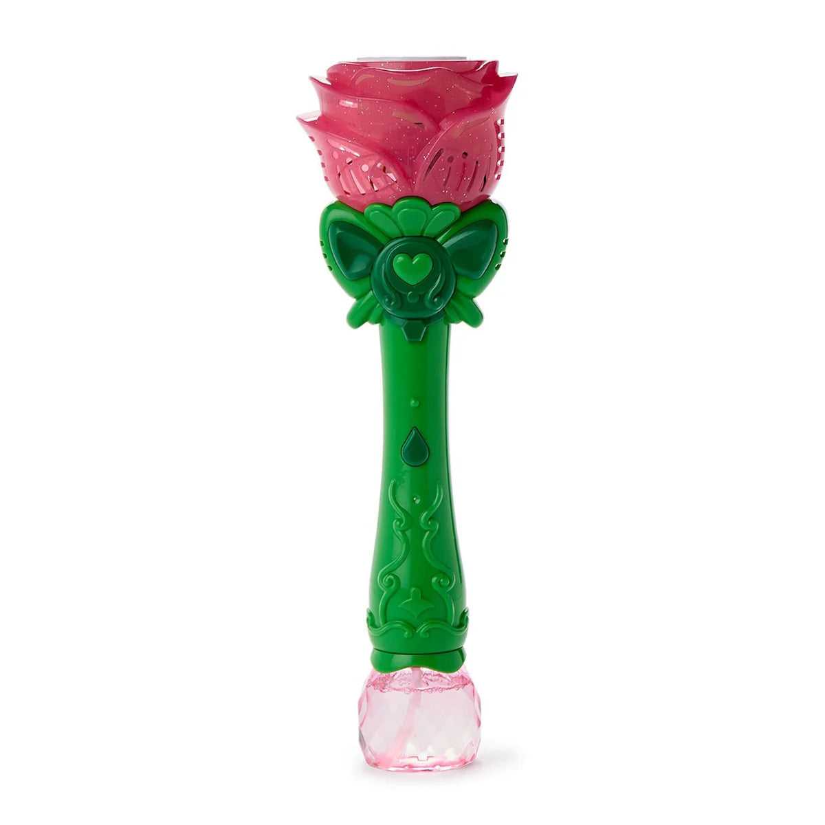 Pink Rose LED Bubble Wand