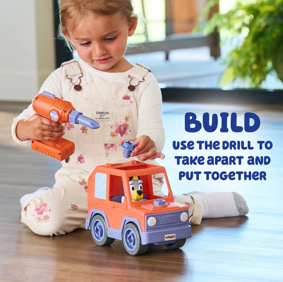 Build-A-Buddy Bluey Car