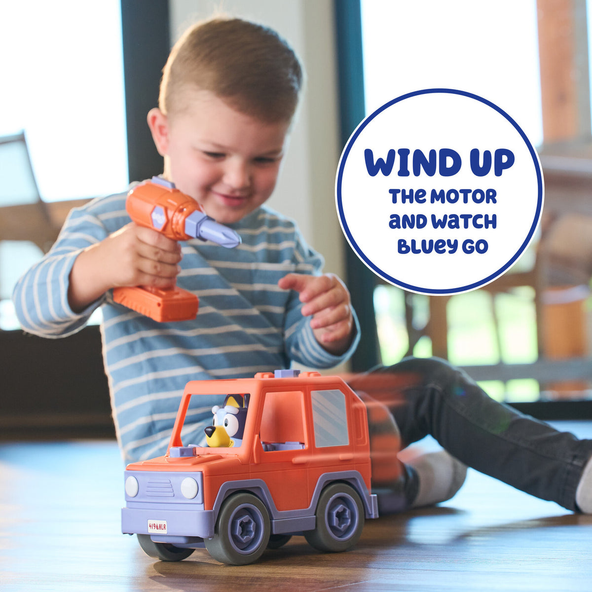 Build-A-Buddy Bluey Car