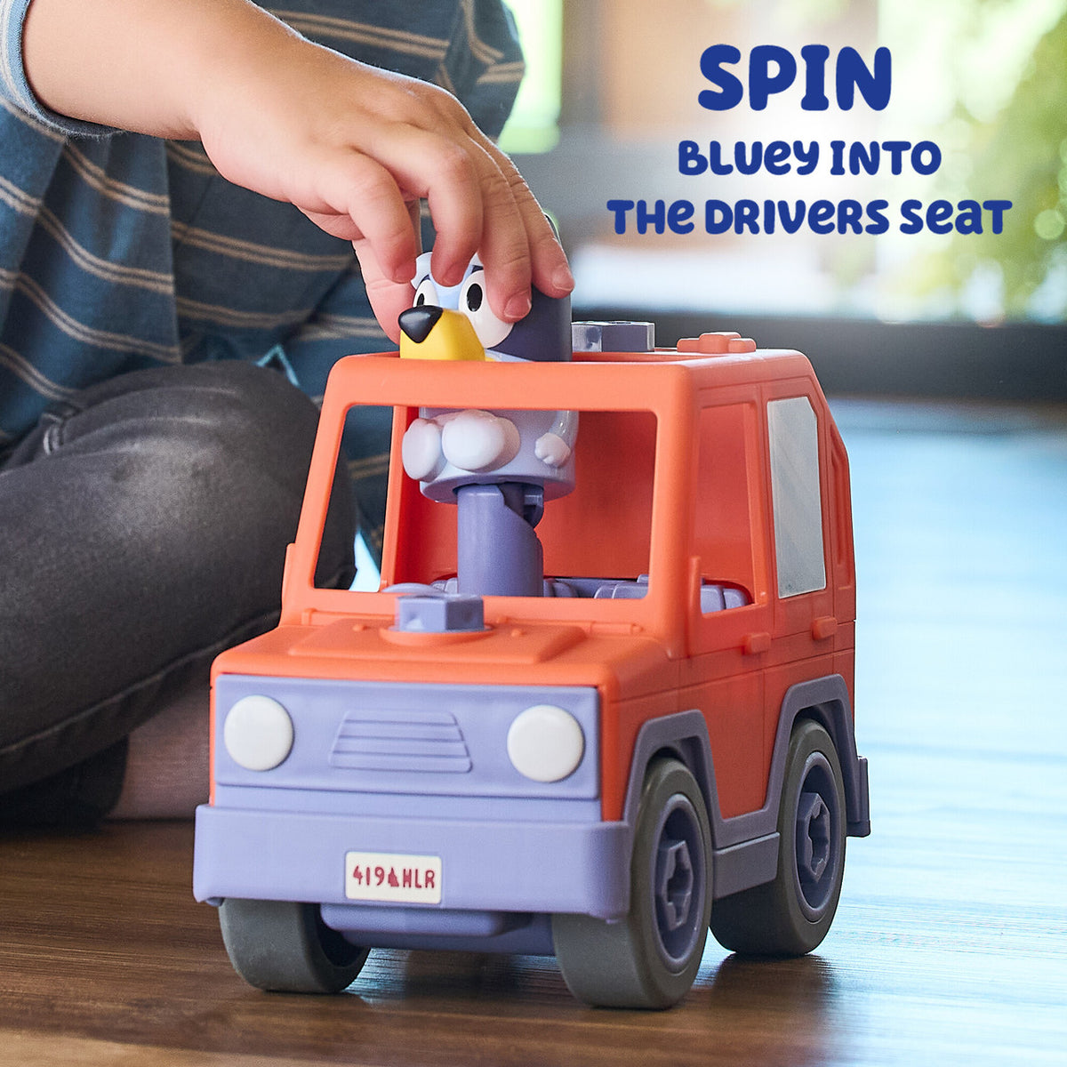 Build-A-Buddy Bluey Car