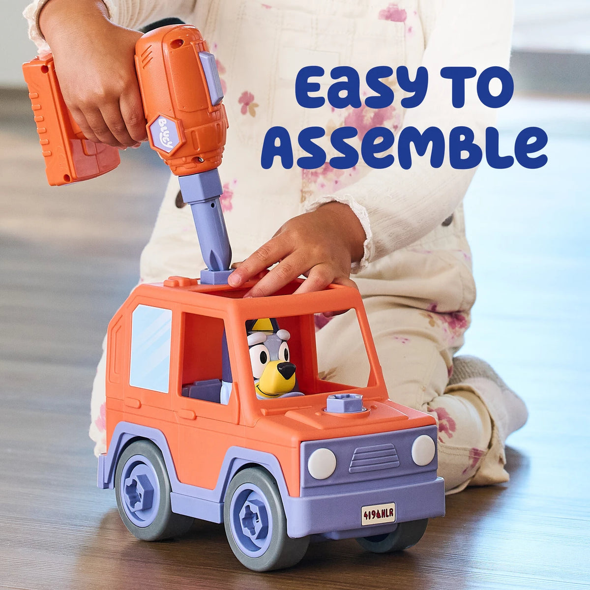 Build-A-Buddy Bluey Car