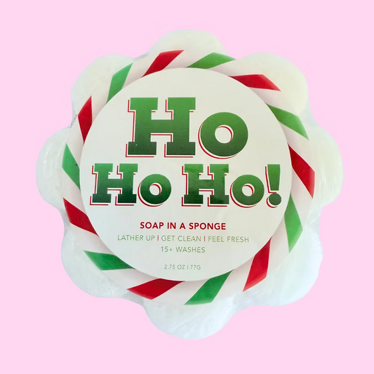 Ho Ho Ho Soap Sponge