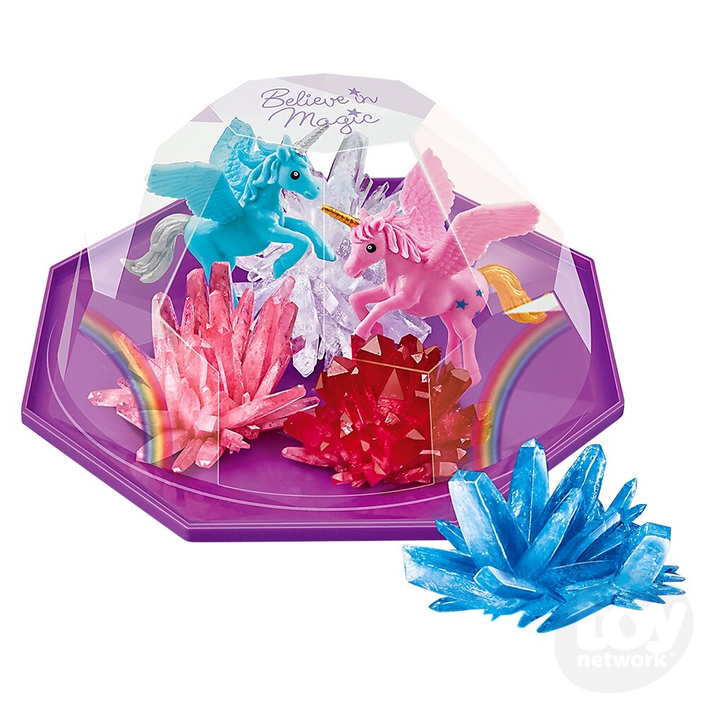KidzLabz Magical Unicorn Crystal Growing Terrarium