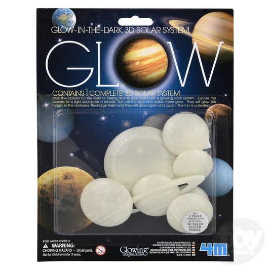 Glow in the Dark 3D Solar System