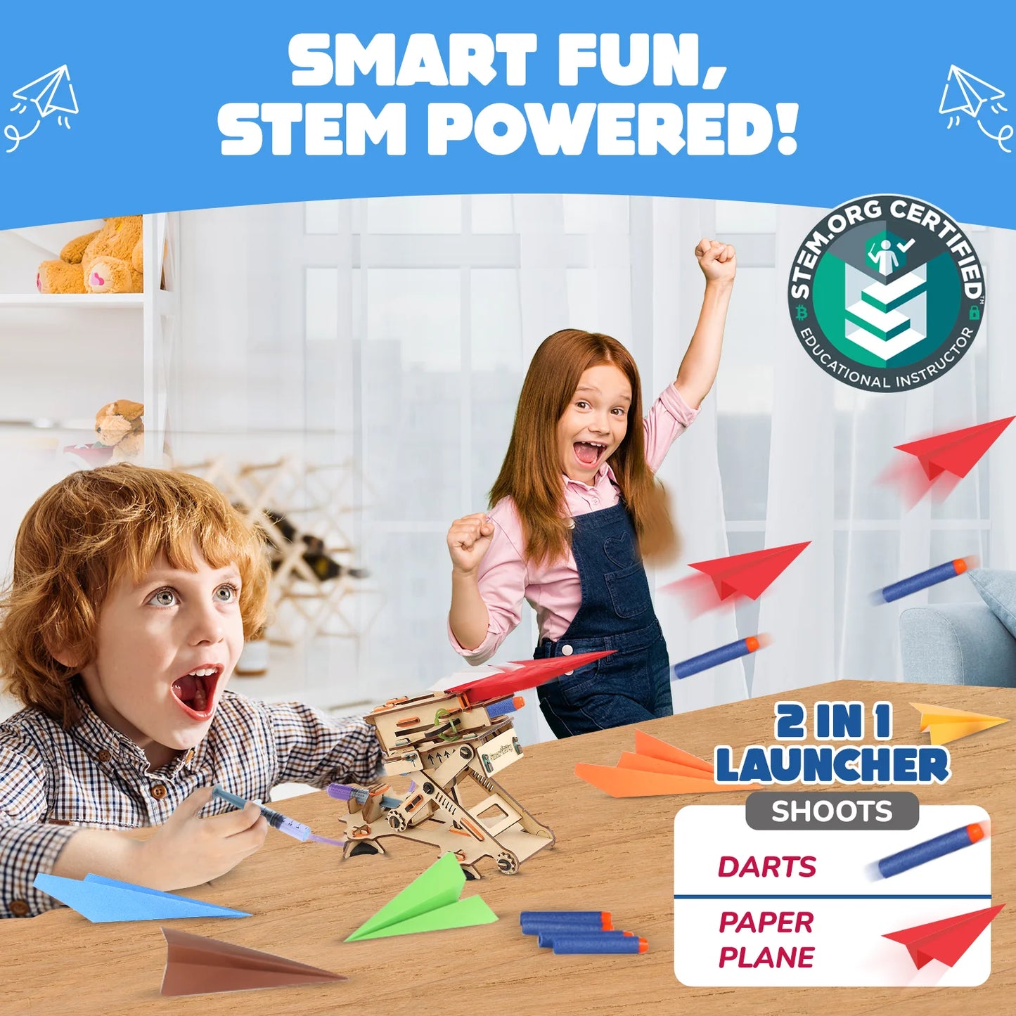 Smartivity: Hydraulic Plane Launcher