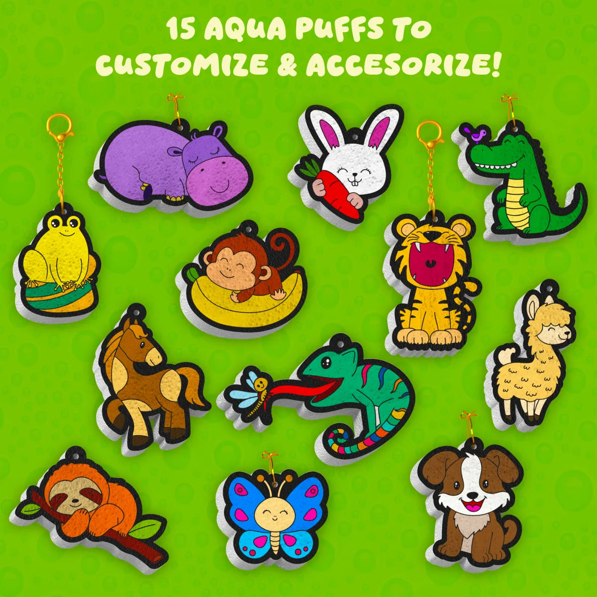 Aqua Puffs Animal Friends