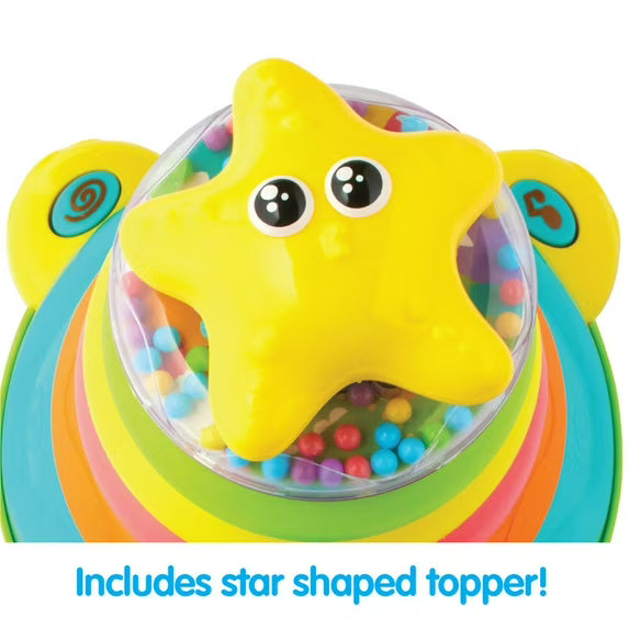 Kidoozie Bump Around Stacking Turtle