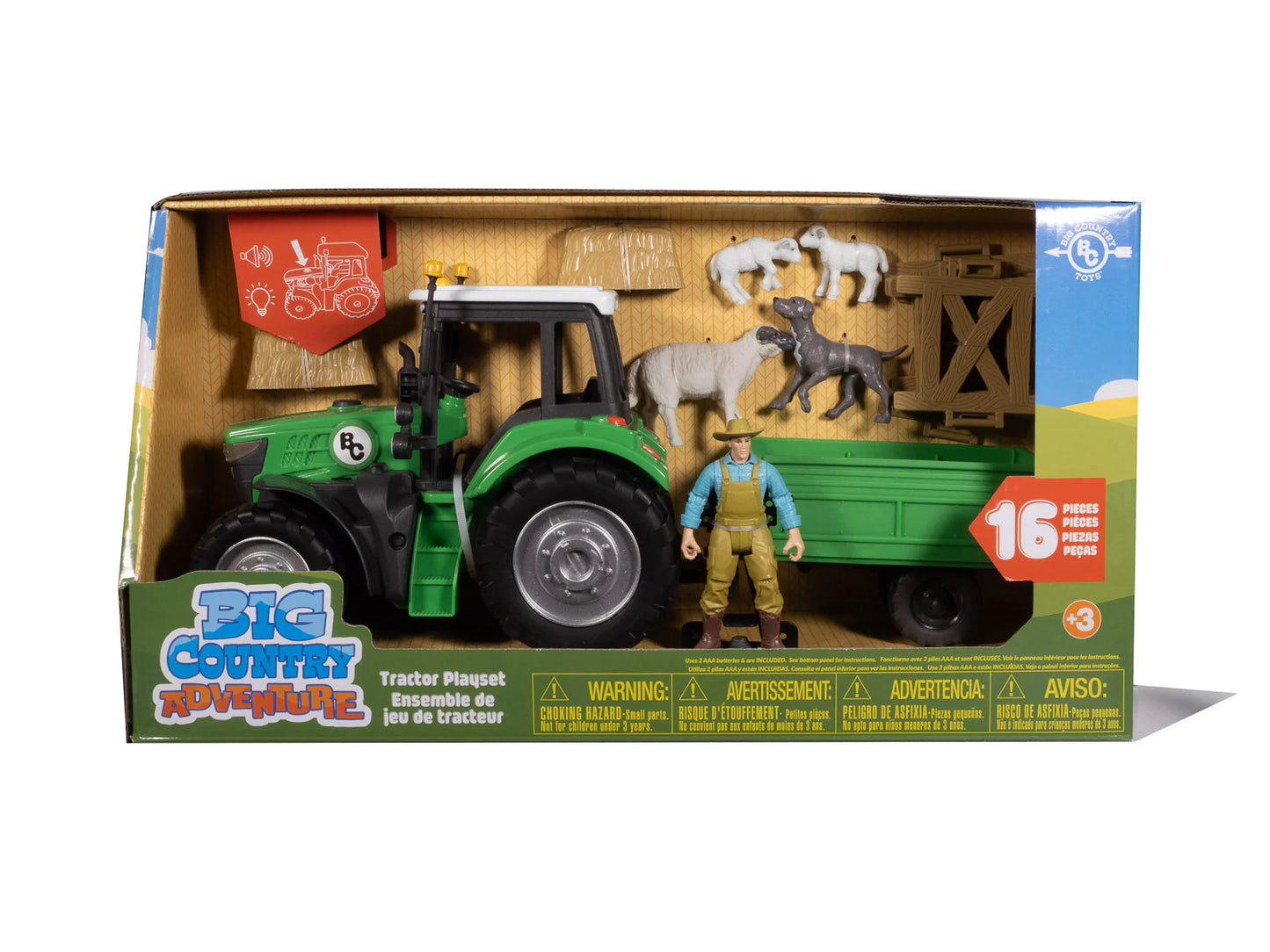 Farm Tractor Playset