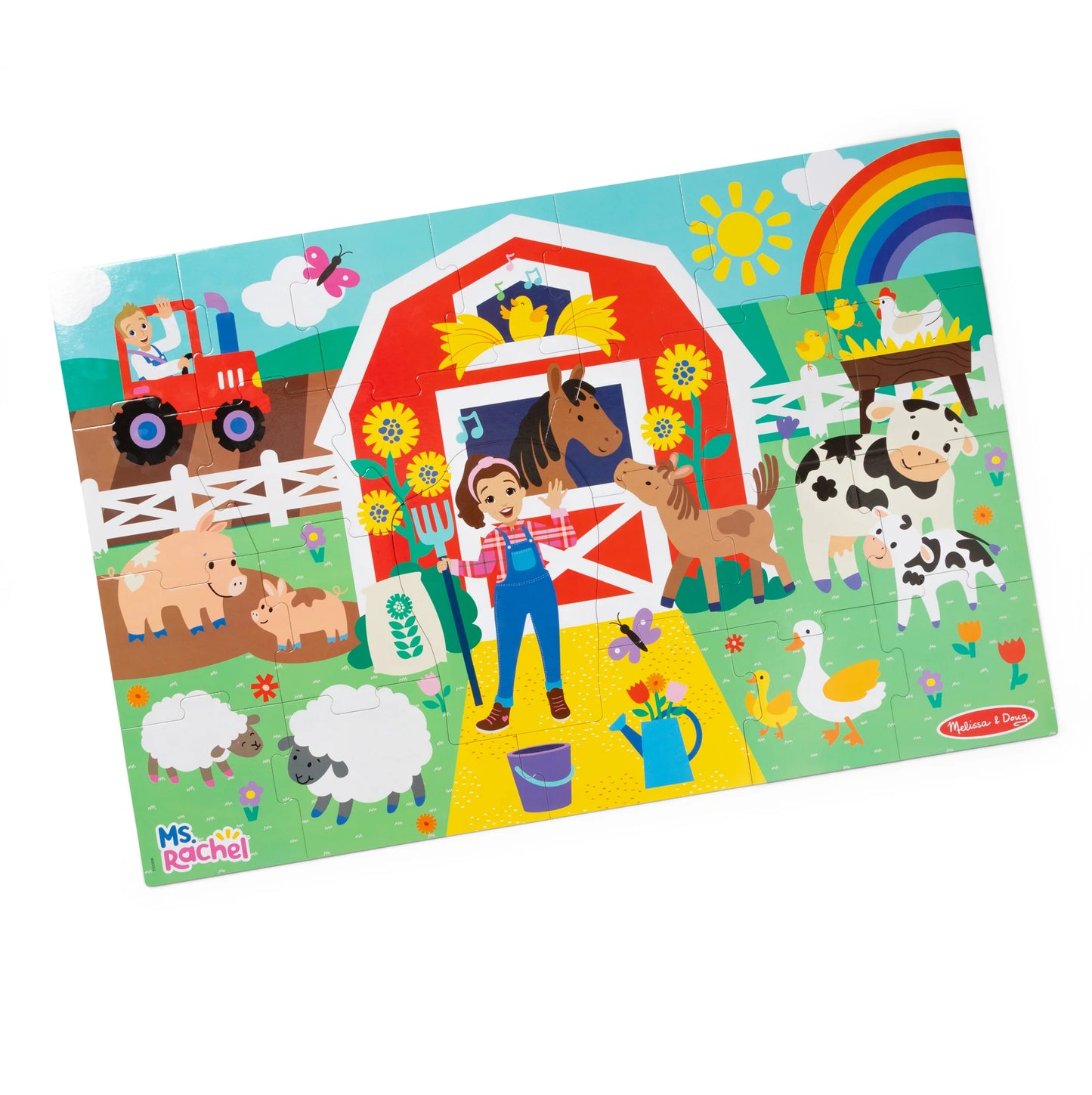 Ms. Rachel Farm Floor Puzzle