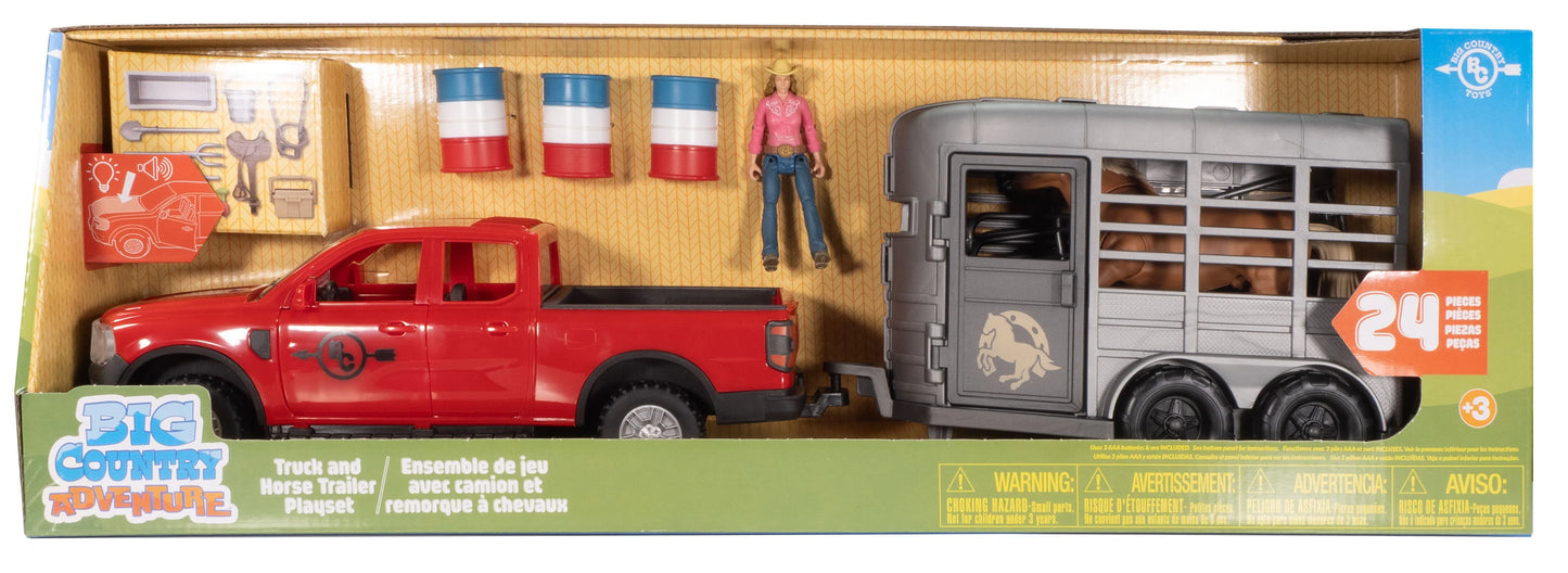 Truck & Horse Trailer Playset
