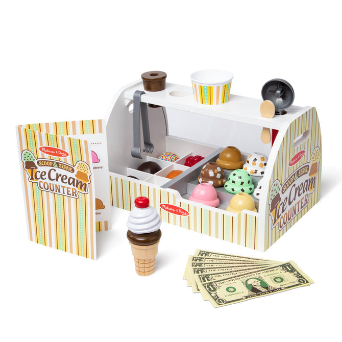 Scoop and Serve Ice Cream Counter