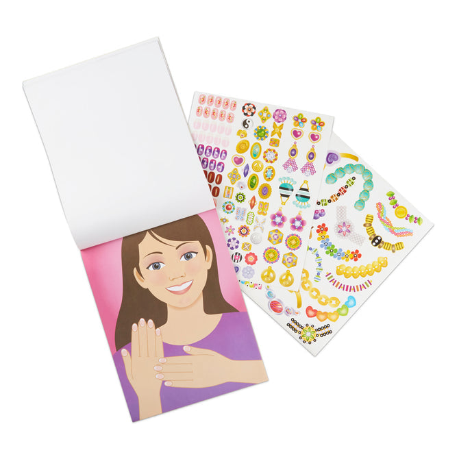 Jewelry and Nails Sticker Pad