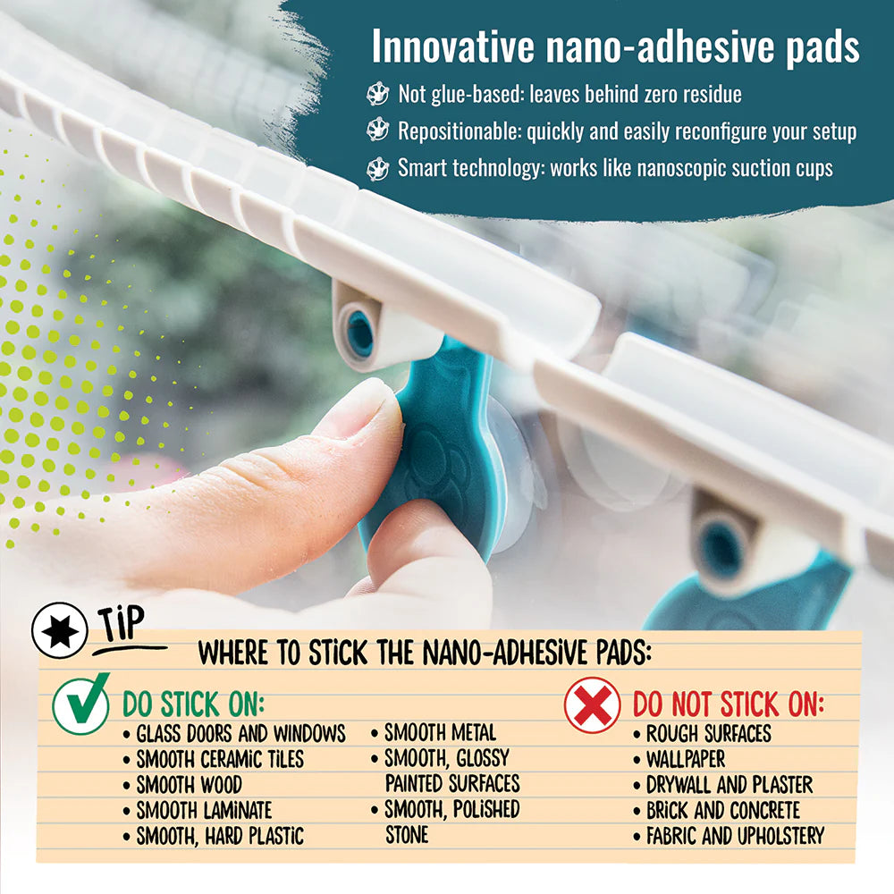 Gecko Run Marble Run Rapid-Fire Launcher Expansion Pack