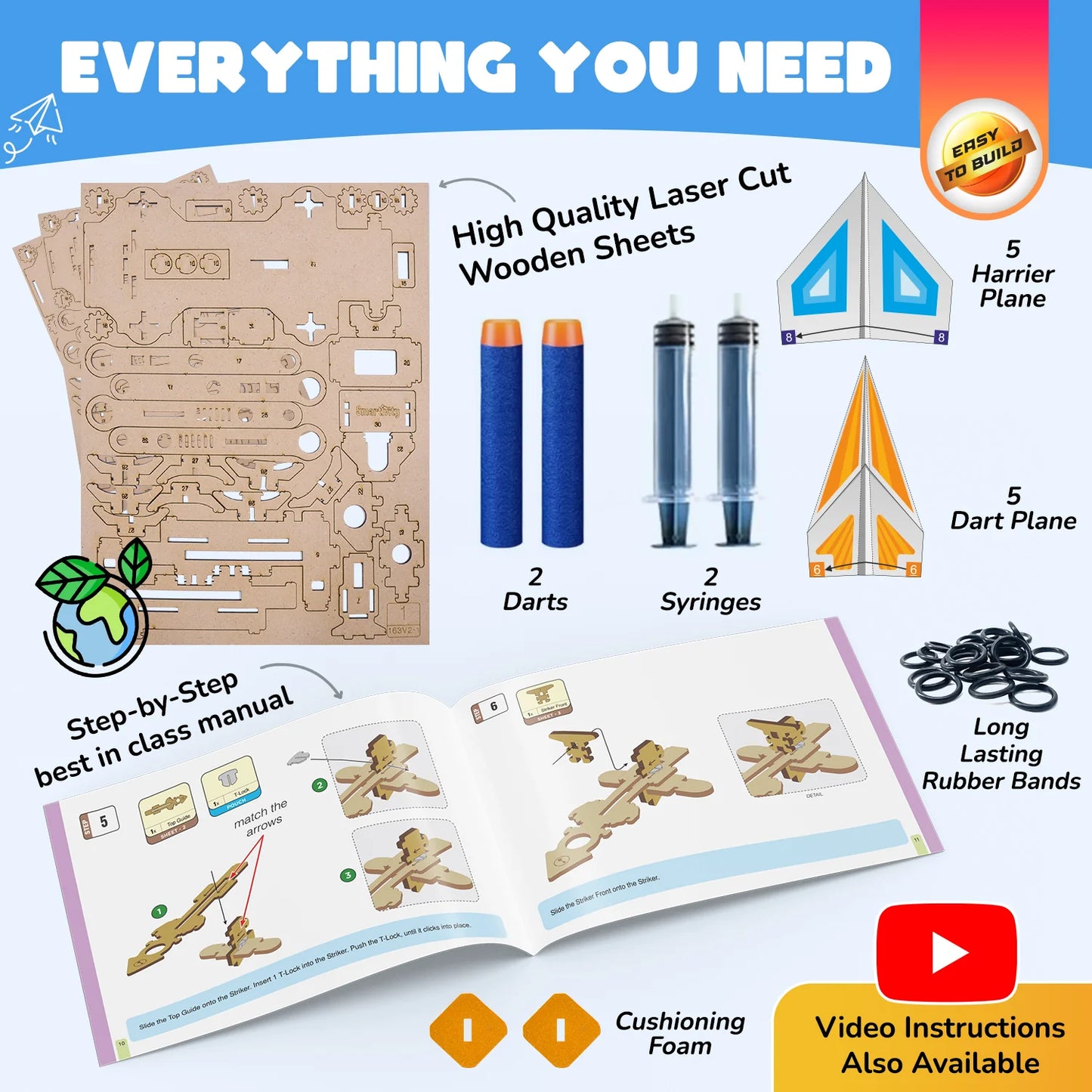 Smartivity: Hydraulic Plane Launcher