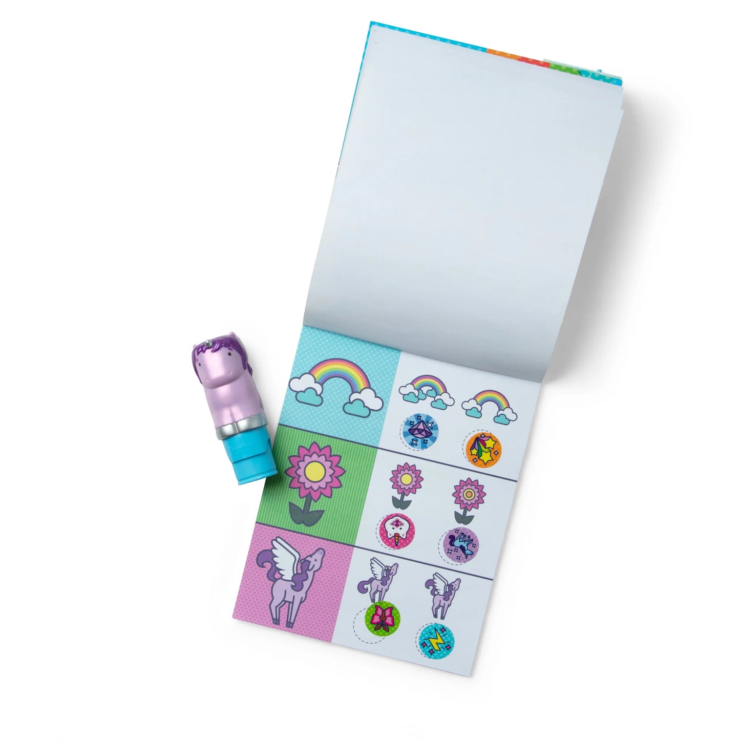 Sticker Wow Purple Unicorn Activity Pad & Sticker Stamper