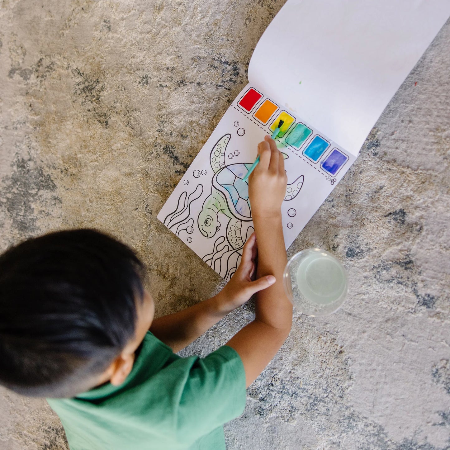 Paint With Water Activity Book Ocean