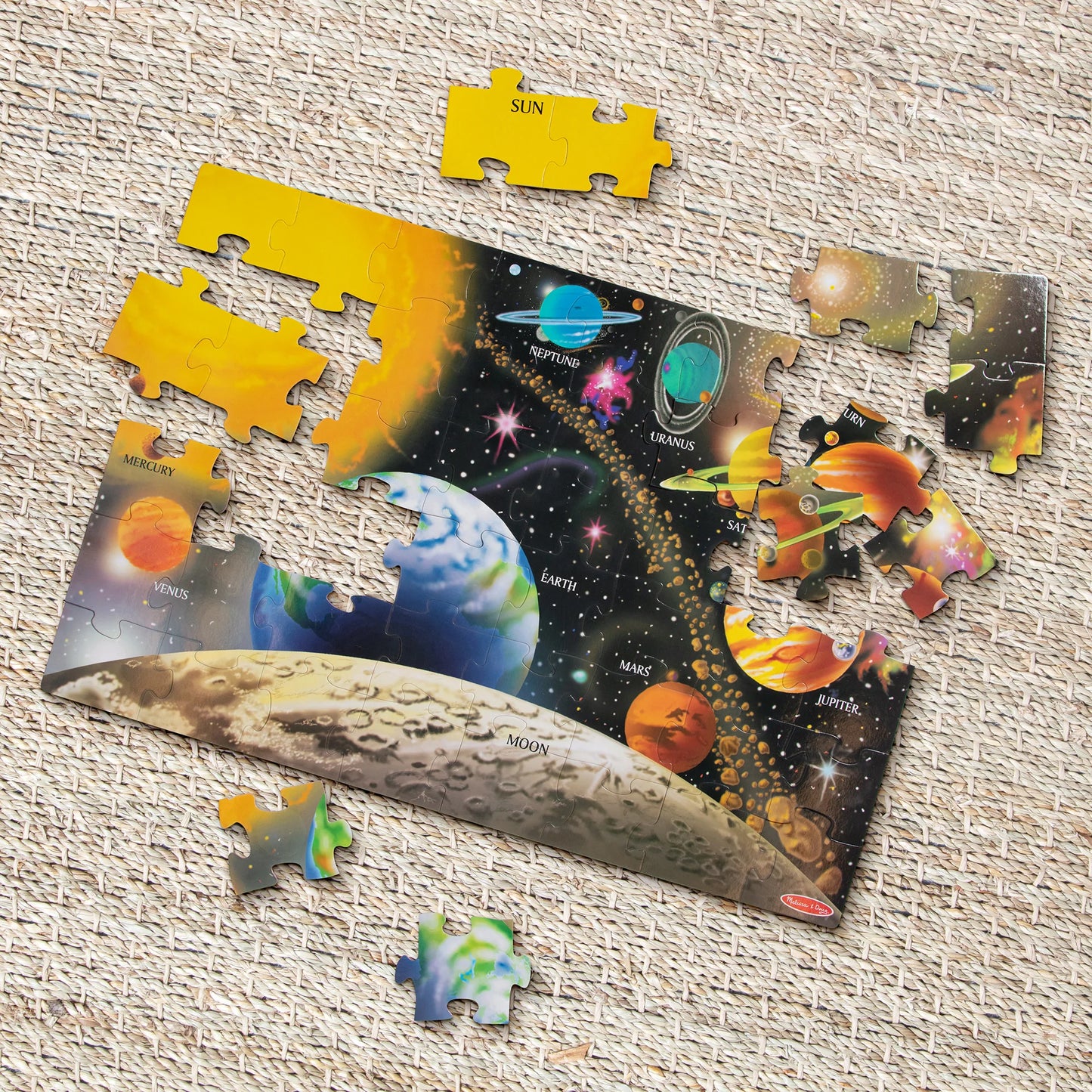 Solar System Floor Puzzle