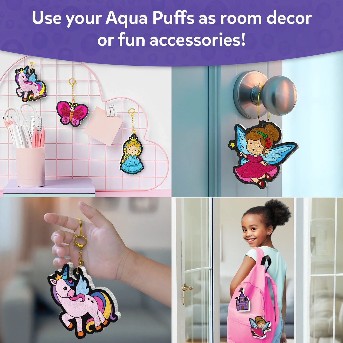 Aqua Puffs Princesses & Unicorns